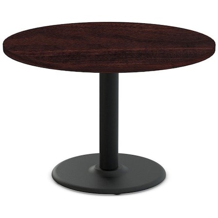 Special-T Table, Round, 42in Dia x 29in, Black Base/Espresso Top SCTCANT242BES